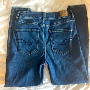 American Eagle High Rise Curvy Jeggings
